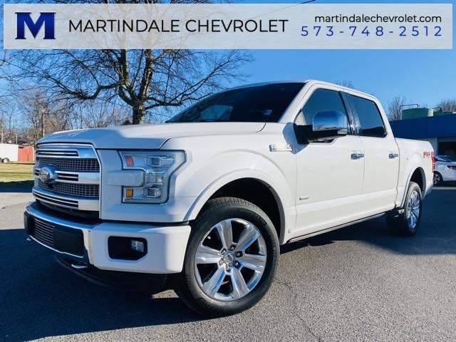 2015 Ford F-150 4WD SuperCrew 5-1/2 Ft Box Platinum